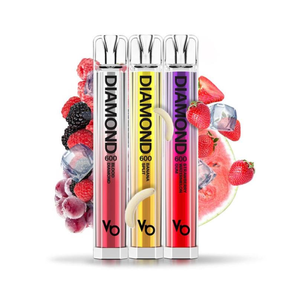 Vapes Bars Diamond 600 VAPE Einweg E-Zigarette 20 mg/ml