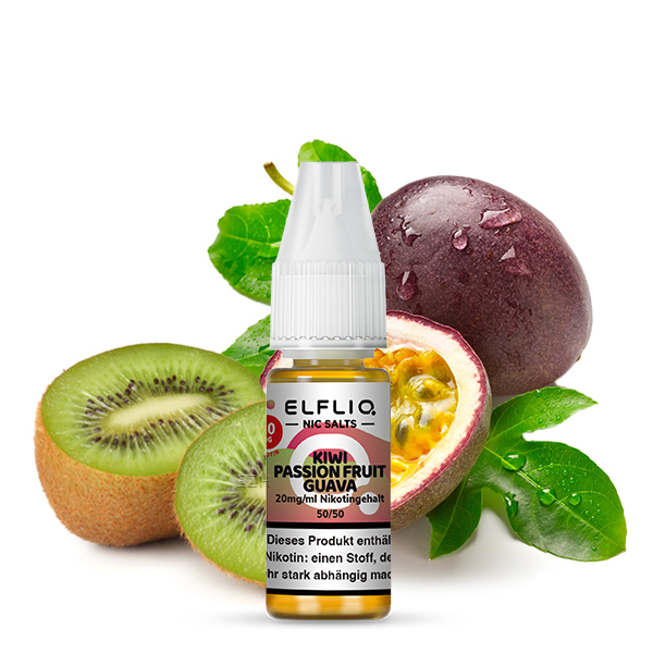 ELF BAR Elfliq Liquid 10ml Kiwi Passionfruit Guava 20 mg