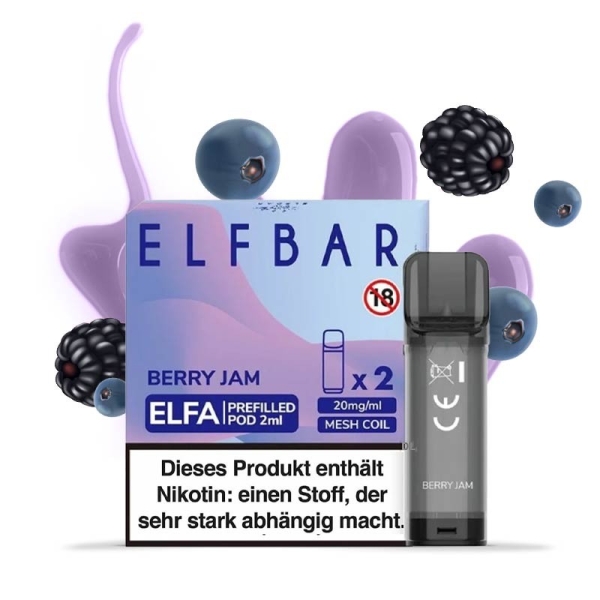 ELF BAR ELFA prefilled Pod (2 Stück) 20 mg/ml Mixed Berries