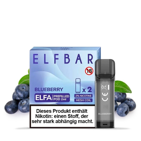 ELF BAR ELFA prefilled Pod (2 Stück) 20 mg/ml Blueberry